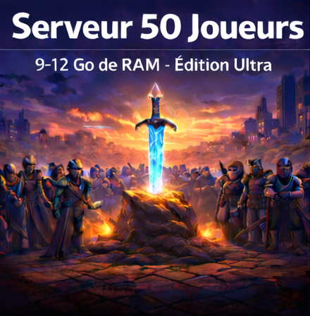 Serveur Gaming Haute Performance 9-12 Go – Édition Ultra